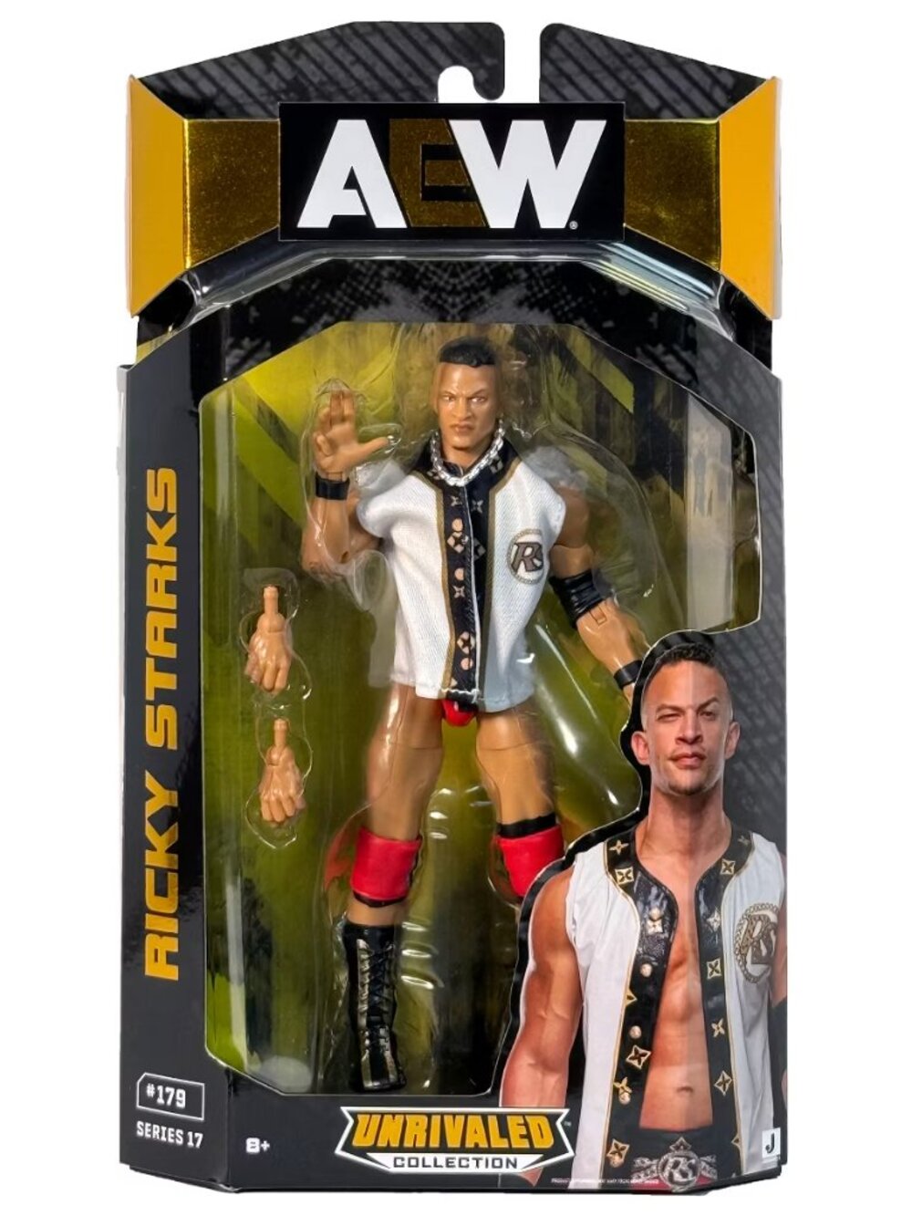 AEW Unrivaled 17 Ricky Starks Action Figure